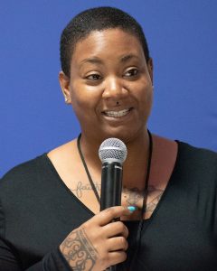 Aurelia Barbour, driver for Lyft. (Graham Bosch/Chamber Business News)