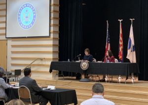 Sens. Martha McSally and Susan Collins held a Senate field hearing Friday to discuss Alzheimer’s disease and its impact on the elderly. (McSally's Office)