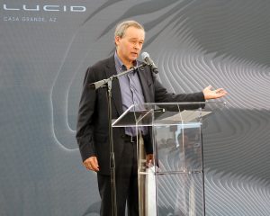 Peter Rawlinson, CEO/CTO, Lucid Motors. (Emily Richardson/Chamber Business News)